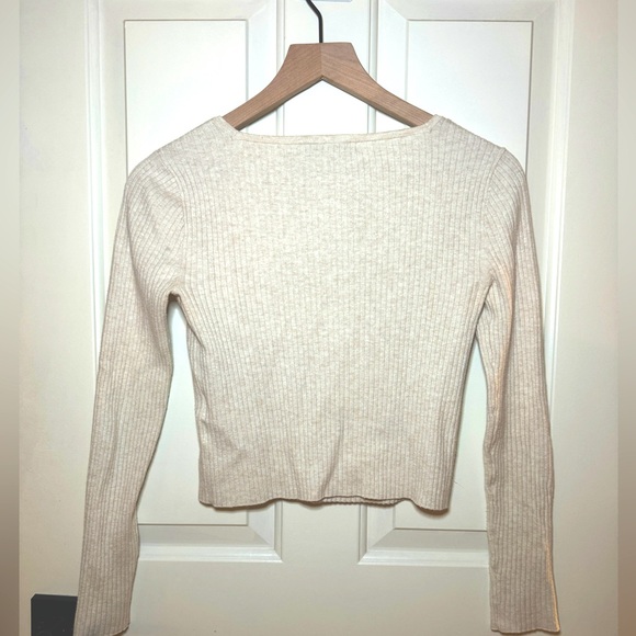 Madewell Rosseau Square Neck Sweater - Picture 4 of 6